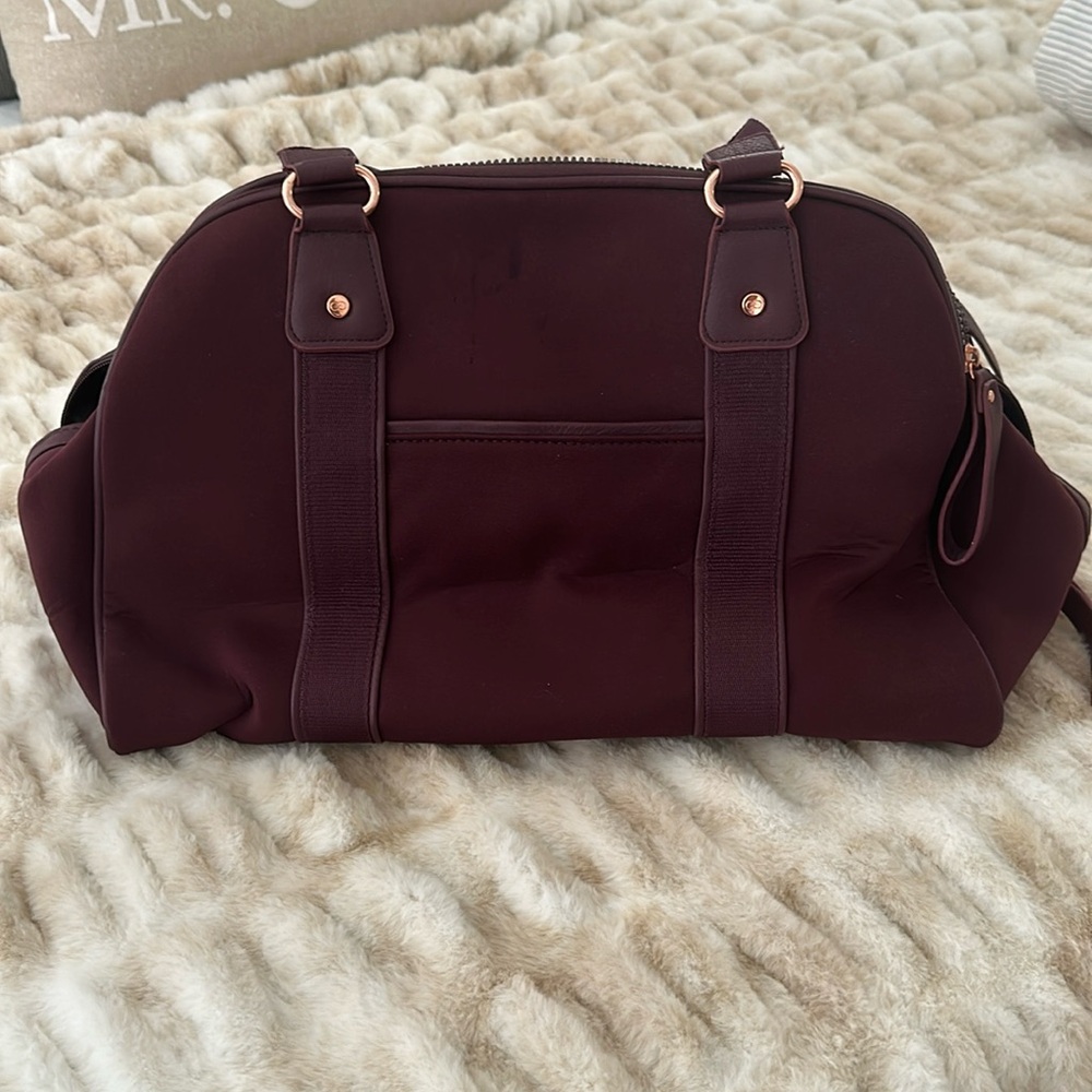 Calia by Carrie Underwood Mulberry Gym Overnight Duffle Bag GUC